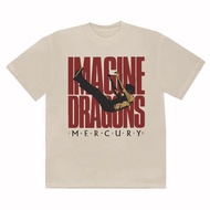 Imagine Dragons American Retro Indie Rock Band Men's Loose T-shirt