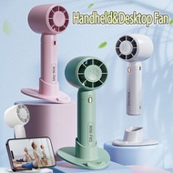 Handheld Fan Desktop Fan Electric Fan Rechargable Travel Portable HandyFan Cooling Fan Low Noise