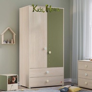 Montes Natural 2-Door Wardrobe