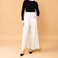 [JRS] Iris Premium Palazzo Flare Highwaist Trending Comfortable Pants By JR Stitch Sdn Bhd