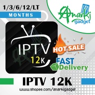 Iptv12K IPTV 12K iptv12k - 1/2/3/4 Years & Lifetime - Android TV / TV Box / Phone / Smart TV / IOS