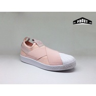 Adidas Superstar Slip On W Pink Bandage Shoes S76408 Lazy Shell