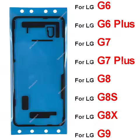 Back Door Battery Cover Adhesive Sticker Glue Tape For LG G6 G7 G8 G8S G8X G9 Plus ThinQ Replacement
