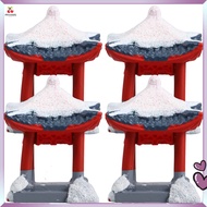 【Ready Stock】  Heater Fish Gazebo Decoration Tabletop Ornament Tank Accessories zhixiangkj
