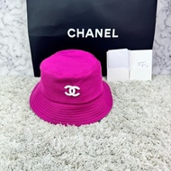 香奈兒 Chanel  23 春夏款珠珠漁夫帽  粉色