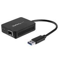StarTech.com USB to Fiber Optic Converter, Open SFP, USB3.0 Gbe Adapter - 1000BASE-SX/LX US1GA30SFP
