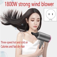 Professional Hair Dryer Powerful AC Motor 1800W Air Blower Ionic Hair Blow Dryer