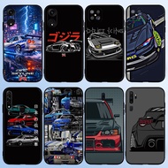 for OPPO A5i Pro A5 A5X GTR Japanese cars 7Y18 Black TPU Soft Silicone Casing Phone Case