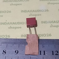MERAH T1.6A 400v fuse red box fuse 1.6A 400v fuse foot distance 5mm 1.6 ampere T1.6A 1.6A 400v red 1