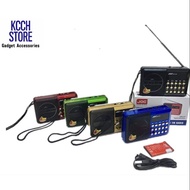 Radio Double Speakers Rechargeable Digital MP3 Player FM Radio