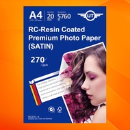 IJT RC270-S Resin Coated High Premium Quality Photo Paper 260gsm 260g 270gsm 270g 20pcs/pack