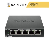 D-link Dgs-105gl 5 Port Gigabit Unmanaged Metal Switch