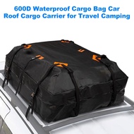 600D กันน้ำ Cargo กระเป๋าหลังคารถ Cargo Carrier Universal กระเป๋าเดินทางกระเป๋าเก็บ Cube กระเป๋า20ลูกบาศก์ฟุตสำหรับรถยนต์ทั้งหมดที่มี/ไม่มี Rack