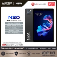 TOP2 LABRICK N20 8นิ้ว แท็บเล็ต สนับสนุนไทย 10GB RAM 512GB ROM Android 10 แท็บเล็ตของแท้ รองรับ4G 5G ใส่ได้สองซิม 6000mAh battery ประกันเครื่อง 12 ด.