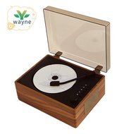Retro CD Player Rechargeable Support CD BT USB 3.5mm AUX Portable CD Player Bluetooth-Compatible 5.0