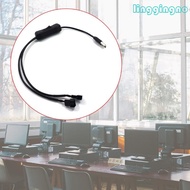 RR 40cm 15 75in Fan Power Adapter Cable 1 to 2 Ways USB to 3 4 Pin PWM 5V Fan Connector with On  Swi