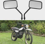 กระจกมองข้างรถจักรยานยนต์ 10 มม.สําหรับ Yamaha DT100 DT175 DT250 DT400 XS400 XT500 TX750