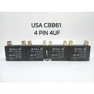 USA CBB61 4 PIN FAN MOTOR AIRCOND (4UF)
