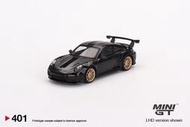 [匠心]MINI GT1:64#401保時捷 porsche 911 GT2 RS 黑 汽車模型