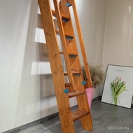 Stairs Double Steps loft Side Inner Outer loft Room Solid Wood Composite Ladder Armrest Single House