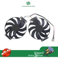 T129215BU RTX 2060 SUPER 2070 GTX1660 Ti Cooling Fan For ASUS GTX 1660 1660Ti DUAL EVO OC RTX RTX206