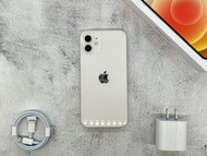 🌈極新福利機【獅子林3C】iPhone 12 128G 白色 台灣公司貨 🔋100