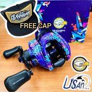 SEAHAWK FALCON 103HSL BC REEL BAITCASTING REEL MESIN PANCING BC