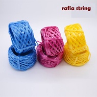 (12biji) Economy Rafia string / Tali rafia plastic / String Rope / Rafia Plastic rope / Packing stri