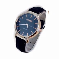 Jam Tangan Pria/Wanita Korea Alba Tali Kulit