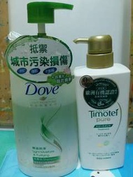 Dove (Shampoo) x Timotei (Treatment)
