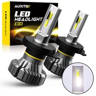AUXITO B3 2Pcs H4 9003 Led Headlight 10000Lm 6500K Car Replacement Led Headlight Bulb Super Bright W