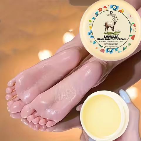 YUITIKUE Hand and Foot Cream, Lanolin Moisturizing for Dry and Rough Skin, Deep Nourishment, Winter 
