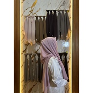 Pashmina Ceruty BabyDoll 200 cm X 75 cm (2 meters) Jumbo | Pashmina Shawl (2 meters long)