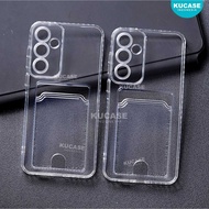 Samsung S24 Samsung S24 Plus Samsung S24 Ultra Case Clear Card Photo Slot Card/ Casing Wallet TPU Cl
