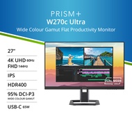 PRISM+ W270c Ultra | 27" 4K UHD Dual-Mode IPS USB-C Monitor