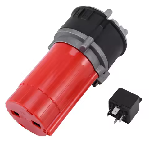 125Db 12V Red Dixie Car Trumpet Air Horns DIXIE Musical Air Horn Dukes Of Hazzard General Lee For Ca