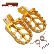 ที่พักเท้ารถจักรยานยนต์2ชิ้นที่รองเท้าสำหรับ RMZ250 RMZ450 RMX450Z อุปกรณ์เสริมและชิ้นส่วน