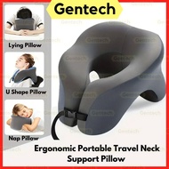 Ergonomic Portable Travel Neck Support Pillow Memory Foam Neck Pillow Travel Pillow U-shaped