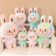 Pop Mart Labu Cloth Doll Plush Doll Tie-Dye Labu Cloth Cute Plush Toy Doll Birthday Gift CZSF