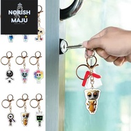 MiniUtensilAndTools Dandy's World Scraps World Keychain, 6cm Cartoon Doll