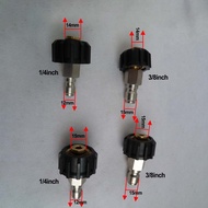 【VARSTR】1/4 3/8 inch Quick Connect Male to M22 14 15 mm Female Pressure Washer Adapter