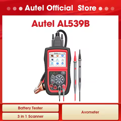 Autel Autolink AL539B OBD2 Scanner 12V Batter Tester Automotive Analyzer DC AC Avometer 3 in 1 Code 