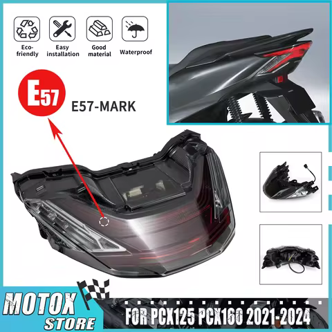 Motorcycle Accessories Rear Tail Light LED Taillight Fit for 2021-2024 PCX 160 125 PCX160 21-24 2022