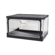 STACKO SHOE BOX LITE 38X28X22CM BLACK/CLEAR