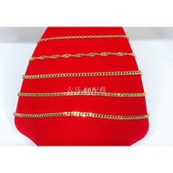 ✲✿Cop916🔥 Anklet 999.9 Gold Plated {Rantai Kaki 24K Persist916} (Beli 5 Free 1)