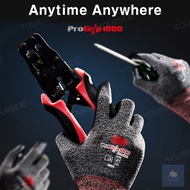 3M comfortable anti-slip and wear-resistant gloves Industrial work Labor nitrile coated palm dip rubber labor protection gloves breathable ProGrip 1000