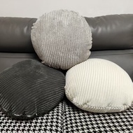 2025 New Round Cushion Cover Pillow Case 45x45cm 50x50 60x60 Pumpkin Sofa Pillow Cover Ins Corduroy 