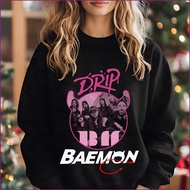 HT Babymonster Clik Clak Baemon Drip Sweatshirt Album Ruka Pharita Asa Ahyeon Rami Rora Chiquita KPO