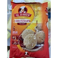 AL BAKER / chakki atta / flour / tepung atta / whole wheat flour / 1kg / 2kg / 5kg