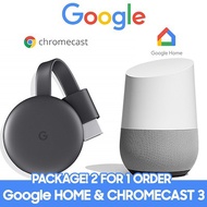 chromecast3 + Google Home - Smart Speaker Google Assistant / chromecast 3